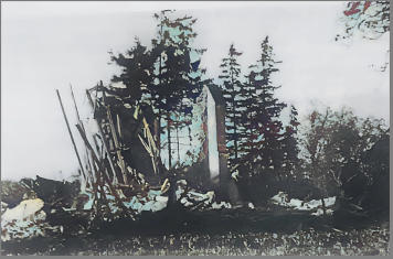 Schwanenkirche nach Bombardierung September 1944 (RVDL)